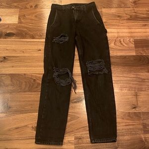 Black Carmar cargo jeans